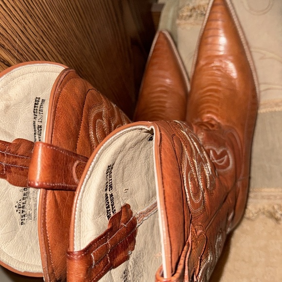 Exquisite pistelero Leather Boots Size 6, Like new condition - Picture 6 of 7